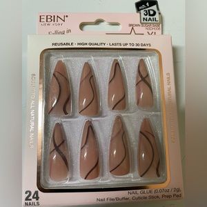 EBIN 3D Press-On Nails